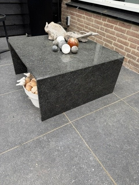 Salontafel Marmer, Ophalen, Overige materialen, Gebruikt, 100 tot 150 cm
