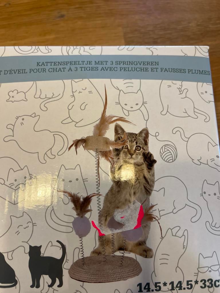 Katten speeltje nieuw, Dieren en Toebehoren, Ophalen of Verzenden