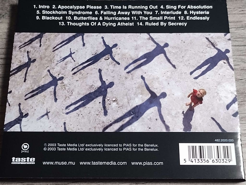 Muse - Absolution, Ophalen of Verzenden, Zo goed als nieuw, Poprock