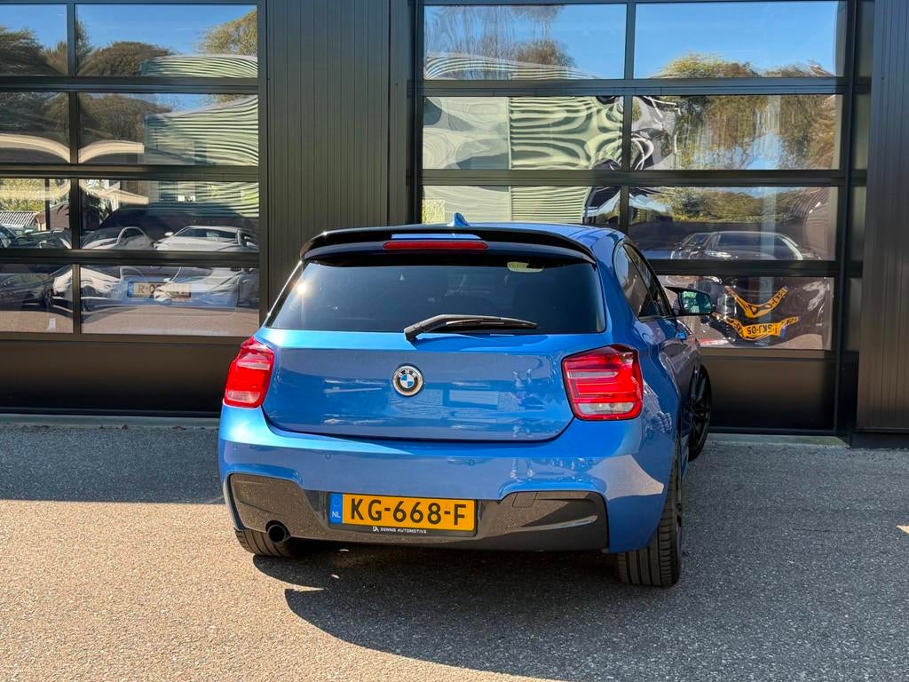 BMW 1-serie 116i M-Sport Estoril Blue Harman&Kardon, Auto's, BMW, 1-Serie, Euro 5, Gebruikt, 4 cilinders
