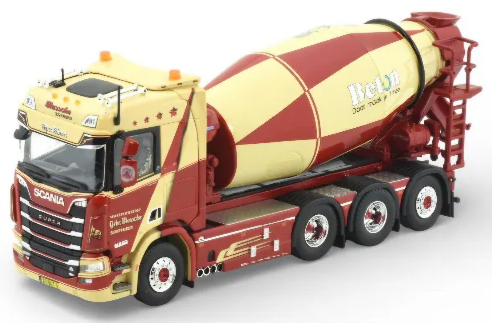 SCANIA R650 betonmixer "Mussche - Staphorst", Ophalen of Verzenden, Nieuw, Bus of Vrachtwagen, Tekno