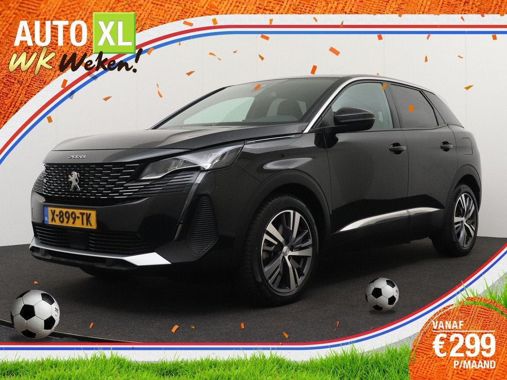 Peugeot 3008 1.6 180 PK PHEV Aut. Allure Camera Half-Leder C, Auto's, Peugeot, Bedrijf, Te koop, ABS, Achteruitrijcamera, Airbags