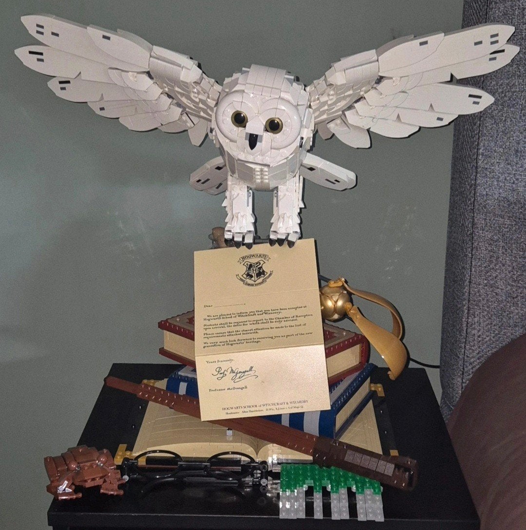 LEGO Harry Potter 76391 Hogwarts Icons - Collectors' Edition, Ophalen of Verzenden, Zo goed als nieuw