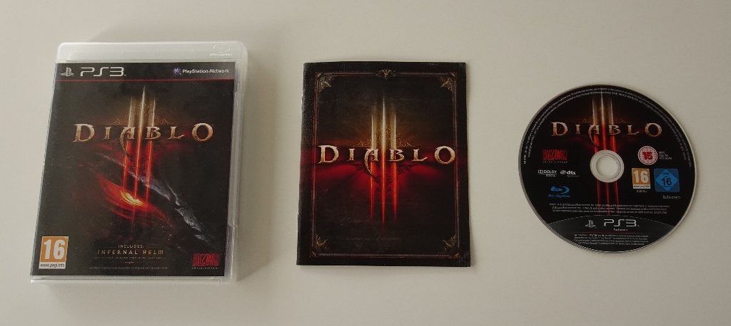 Diablo III compleet voor Sony PlayStation 3, Ophalen, Overige genres, 1 speler, Zo goed als nieuw