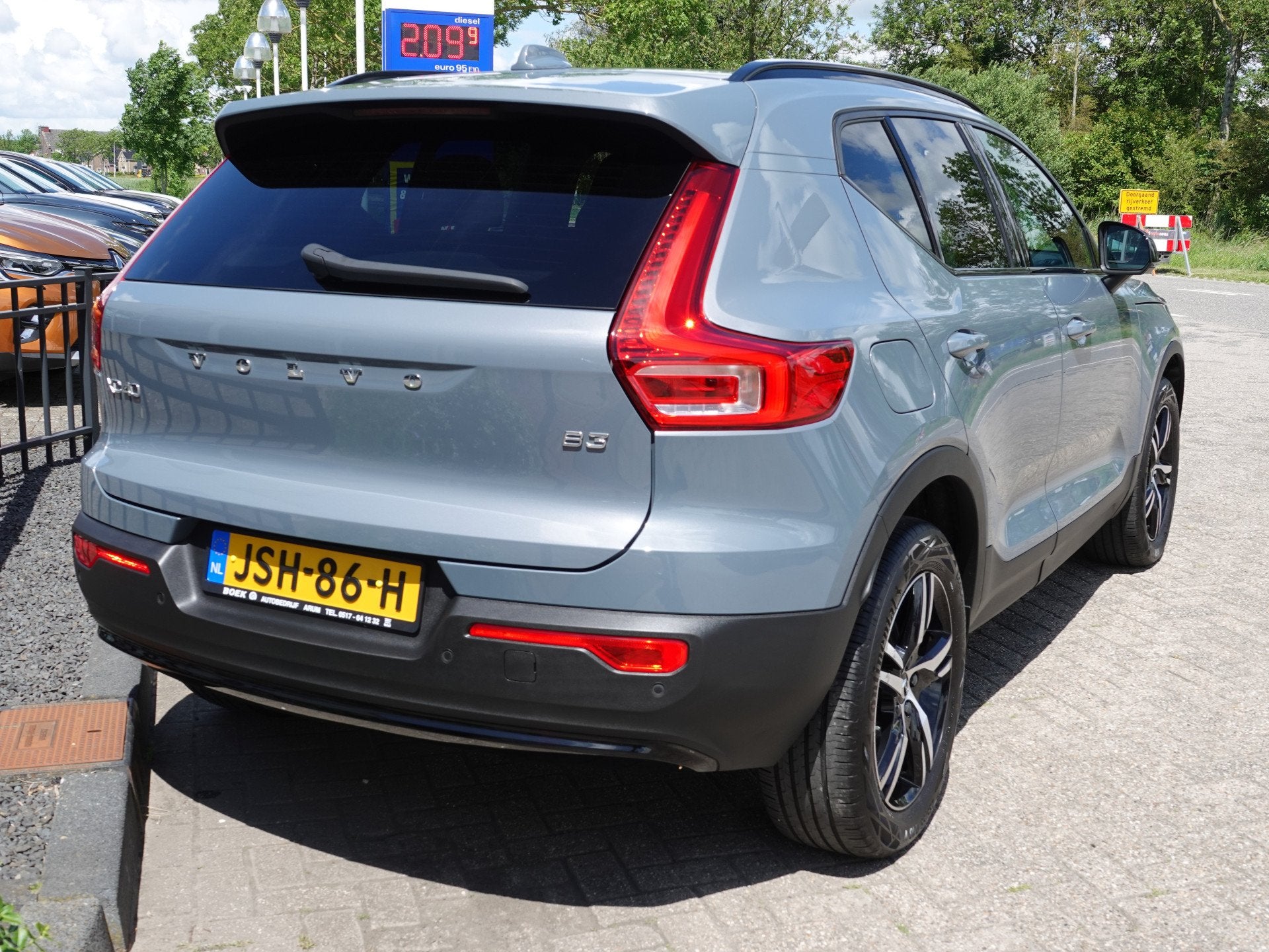 Volvo XC40 2.0 B3 Plus Dark H-LEER | ACC | MEMORY | BLIS + C, Auto's, 15 km/l, Gebruikt, 4 cilinders, 1969 cc