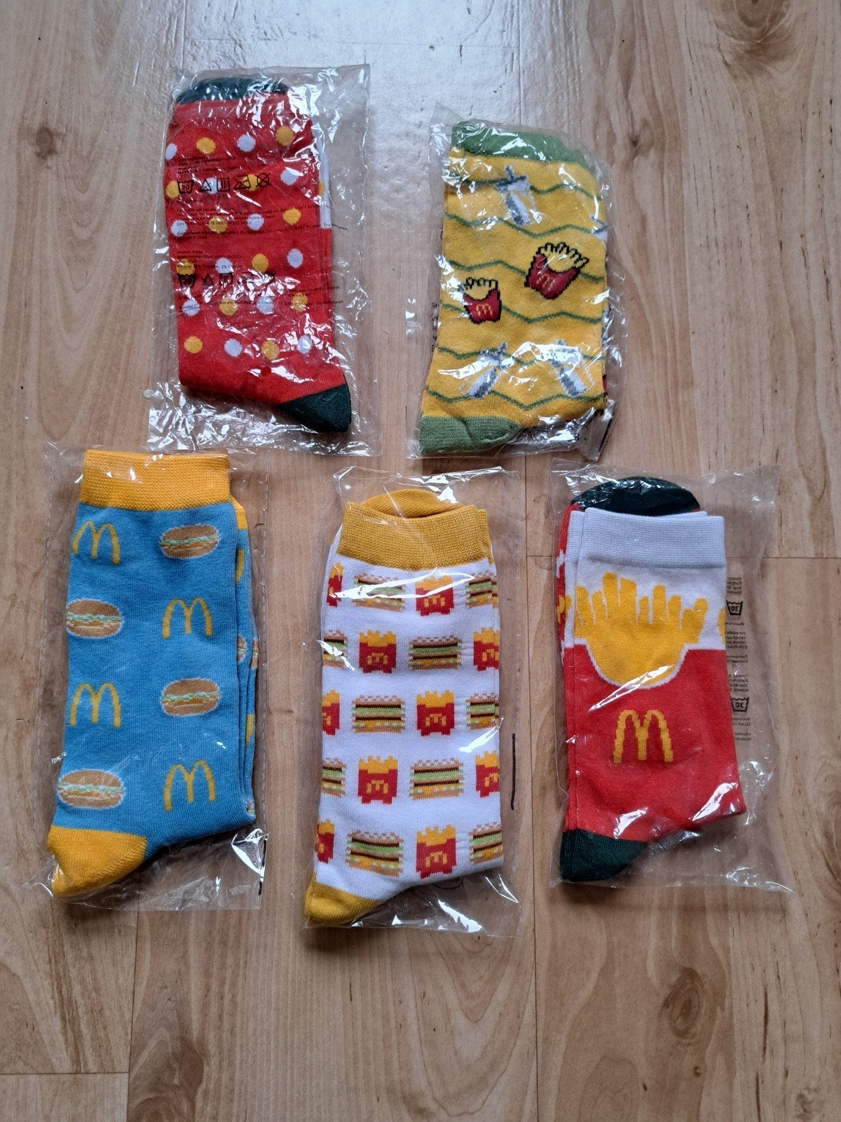 McDonald's Sokken - Diverse Maten en Designs, Sokken en Kniesokken, Overige kleuren, McDonald's, Nieuw