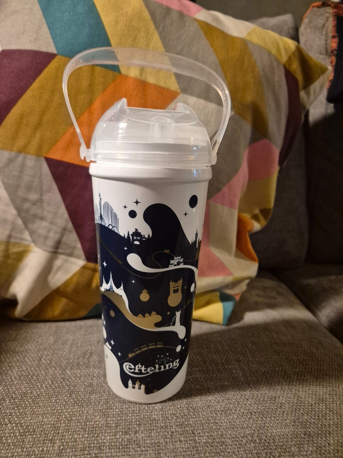Efteling drinkbeker met handvat, Verzamelen, Ophalen of Verzenden, Zo goed als nieuw, Gebruiksvoorwerp