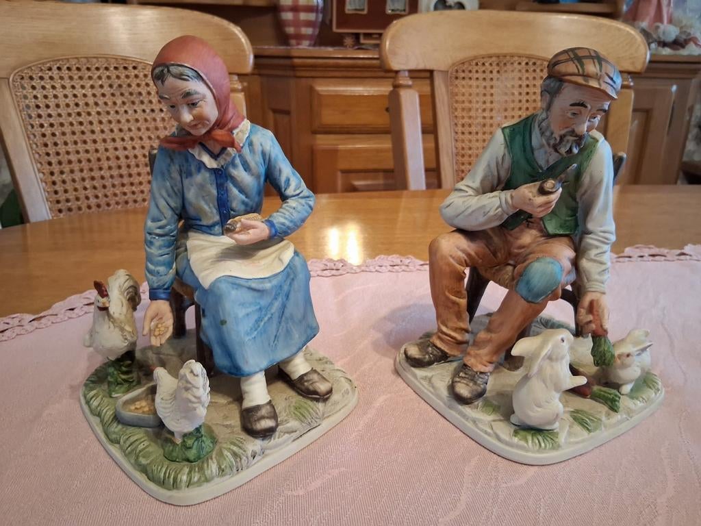 Beeltjes 7 stuks, Verzamelen, Beelden en Beeldjes, Ophalen, Zo goed als nieuw