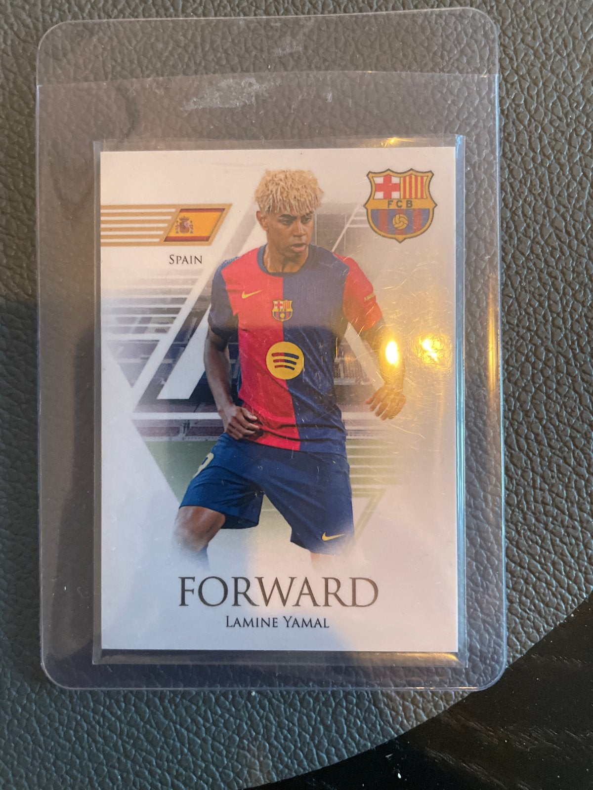 Lamine Yamal Spelerskaart FC Barcelona - Forward Spanje, Ophalen of Verzenden, Zo goed als nieuw, Buitenlandse clubs, Spelerskaart