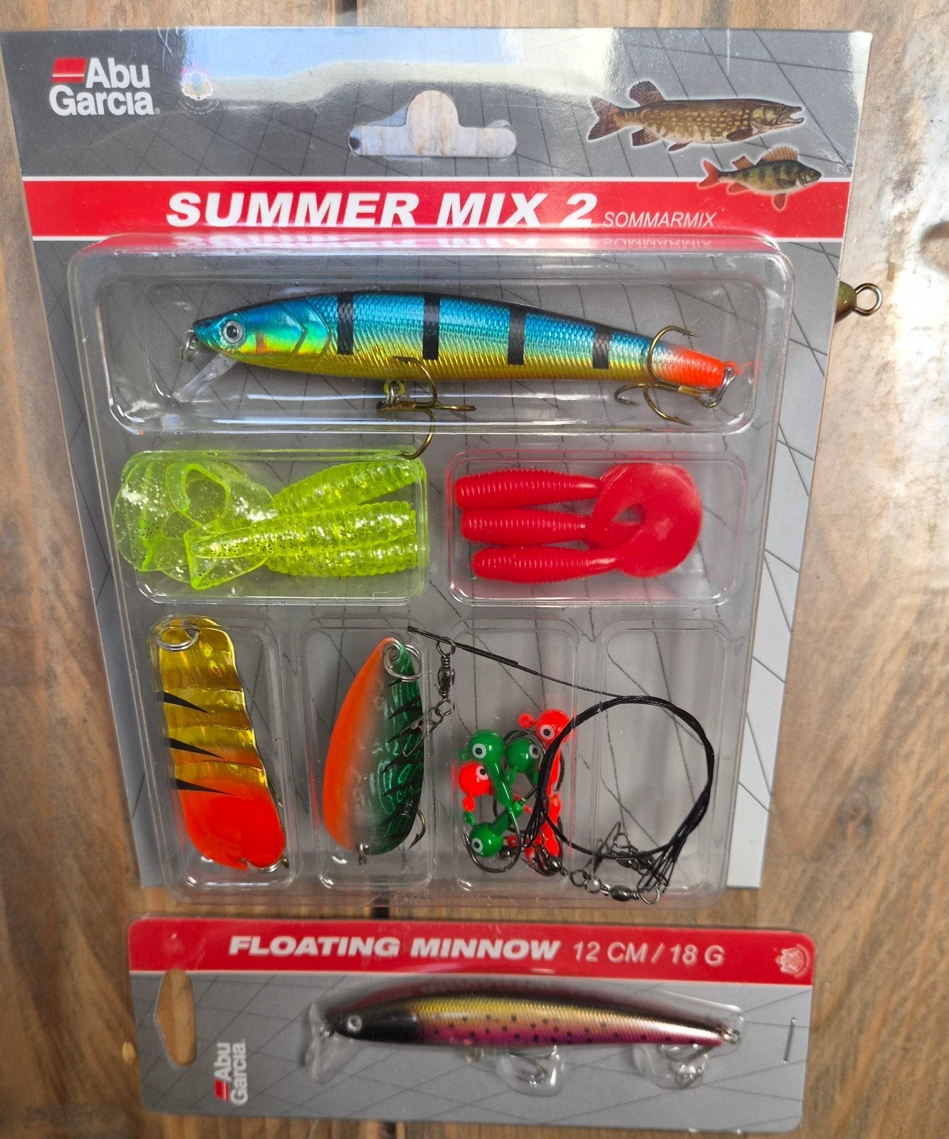 ABU Garcia kit + minnow plug Kunstaas, Watersport en Boten, Ophalen of Verzenden, Nieuw, Overige typen