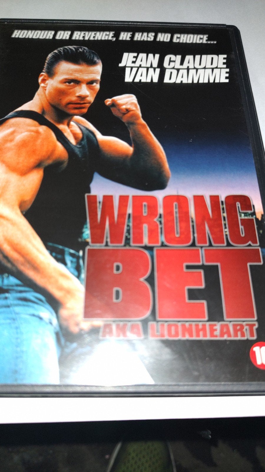 Jean Claude van Damme wrong bet aka lionheart 2 euro Didam, Vanaf 16 jaar, Ophalen of Verzenden, Zo goed als nieuw, Actie en Avontuur