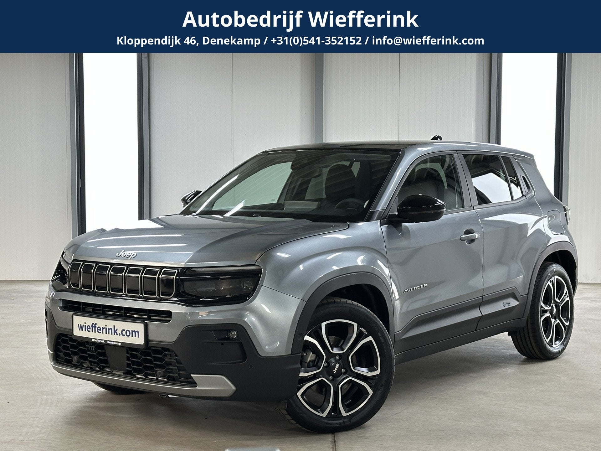 Jeep Avenger 1.2 e-Hybrid Summit | Leder & Winter pack | Ele, Auto's, Jeep, Gebruikt, Zwart, 1199 cc, Leder