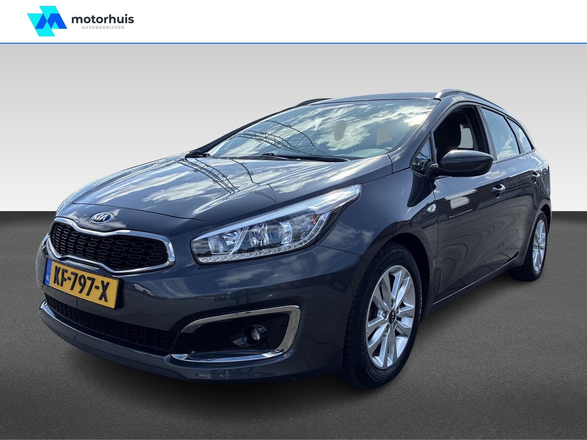 Kia Ceed Sportswagon 1.6 GDI First Edition, Auto's, Gebruikt, 4 cilinders, Parkeersensor, Origineel Nederlands