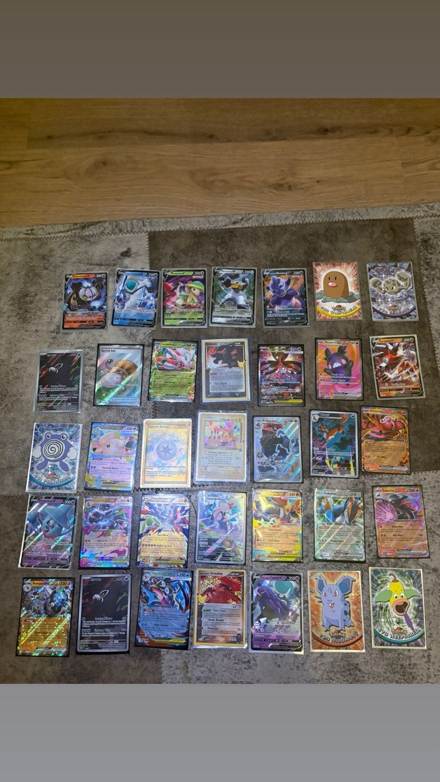 Grote collectie Pokémon kaarten - V, VMAX, GX, Full Art, Ophalen of Verzenden, Gebruikt, Meerdere kaarten