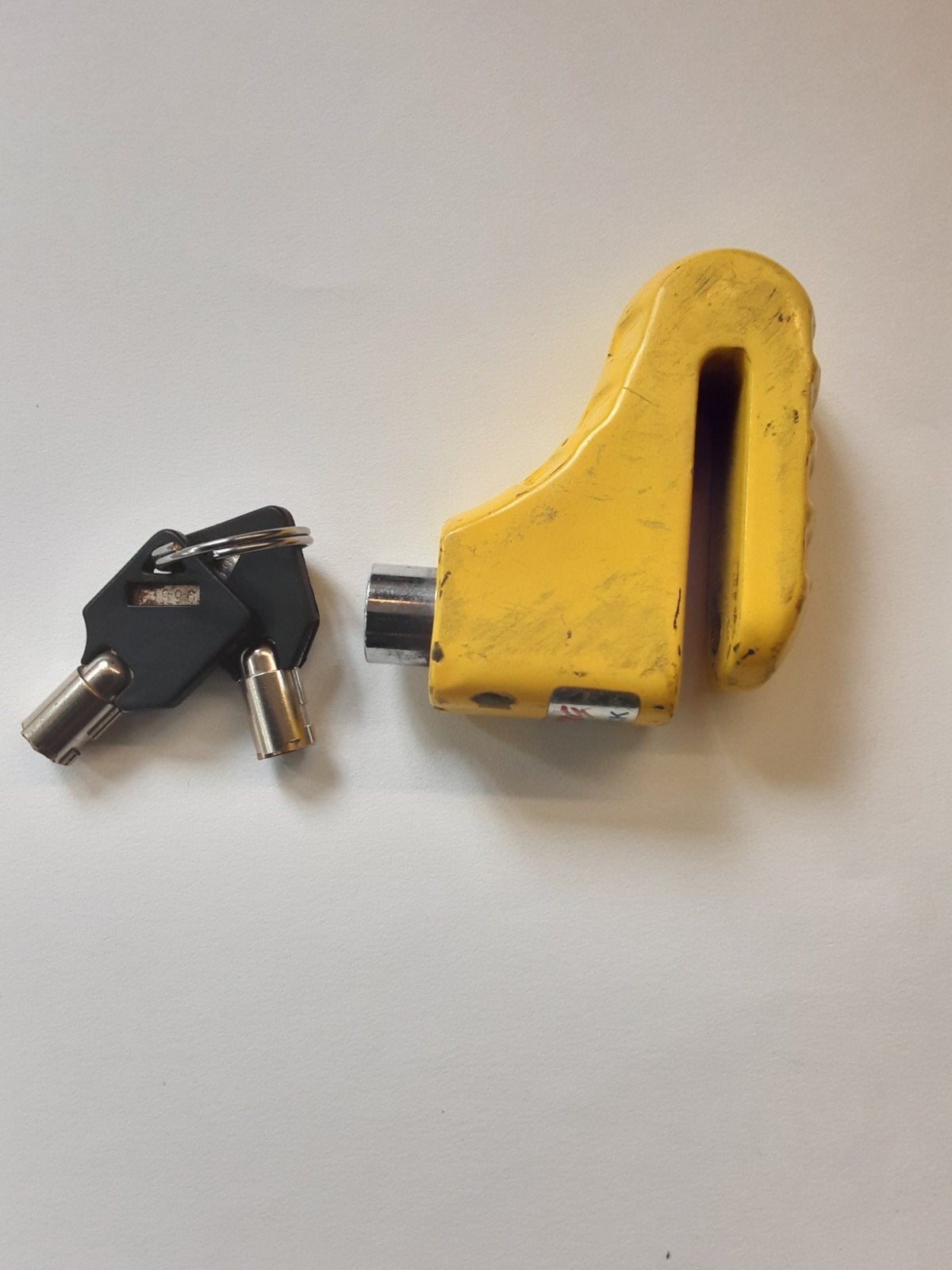 Schijfremslot., Motoren, Accessoires | Sloten, Ophalen, Gebruikt