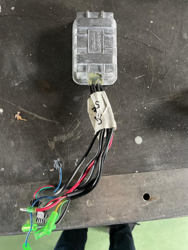Bikkel E-bike controller 24V, Ophalen