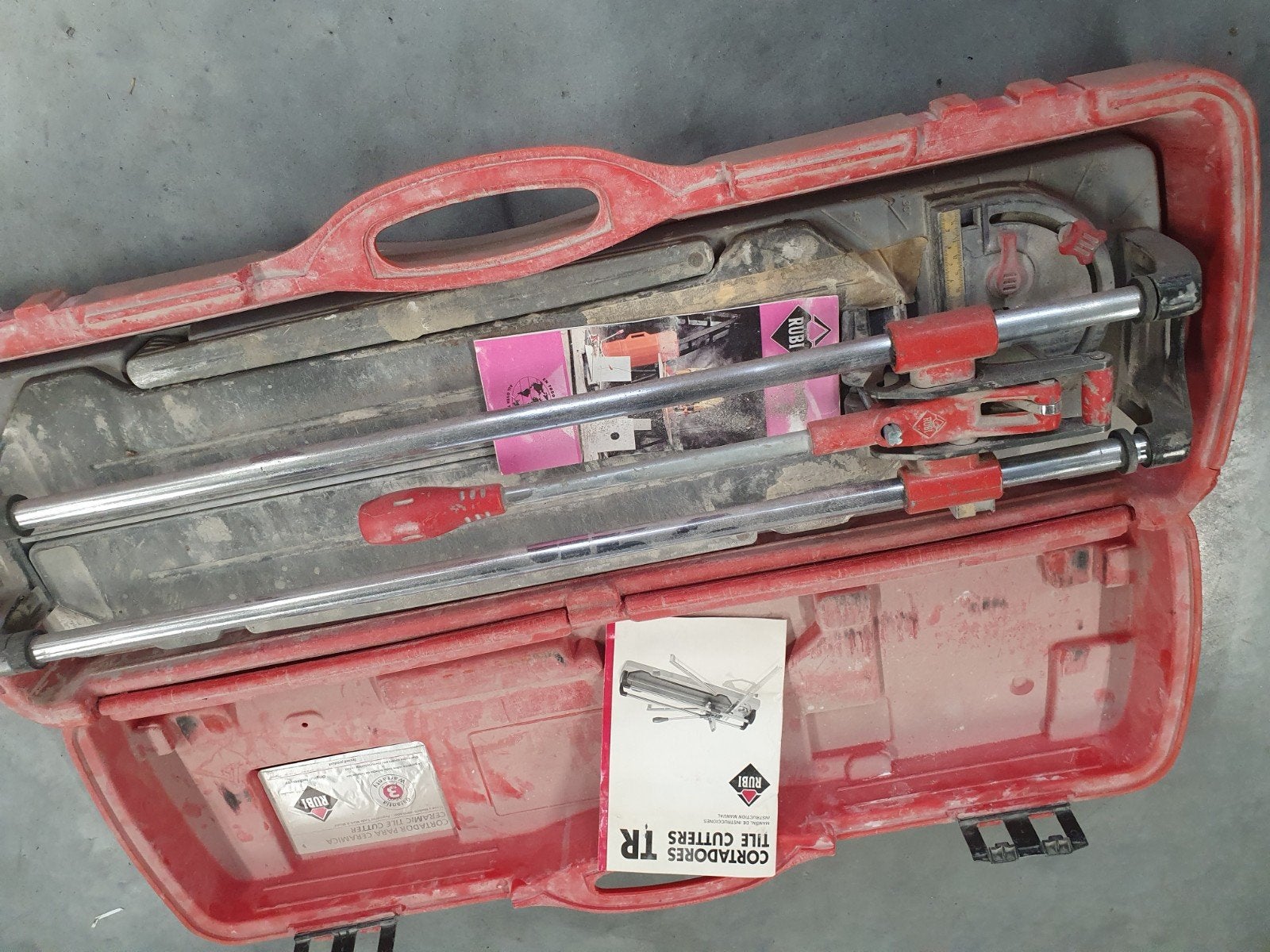 Rubi Tegelsnijder Cortadores TR 600 - Gebruikt, Ophalen, Gebruikt, Snijgereedschap, Rubi