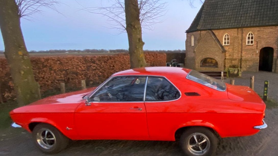 Opel Manta 1.6 1973, 4 cilinders, 1600 cc, Origineel Nederlands, Particulier