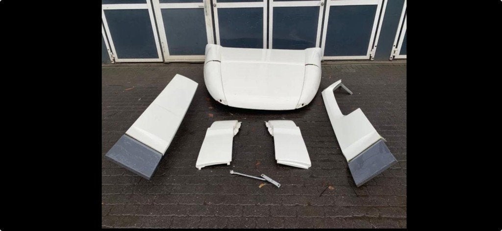 gezocht  daf spoiler Daf euro 6   wit, Ophalen of Verzenden, Gebruikt, DAF, Carrosserie en Plaatwerk