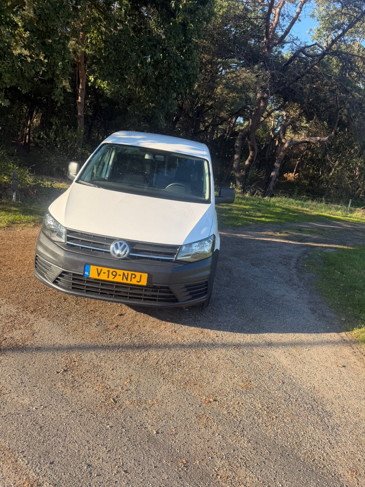 Super fijne Volkswagen caddy, Dealer onderhouden, Stof, Volkswagen, Wit