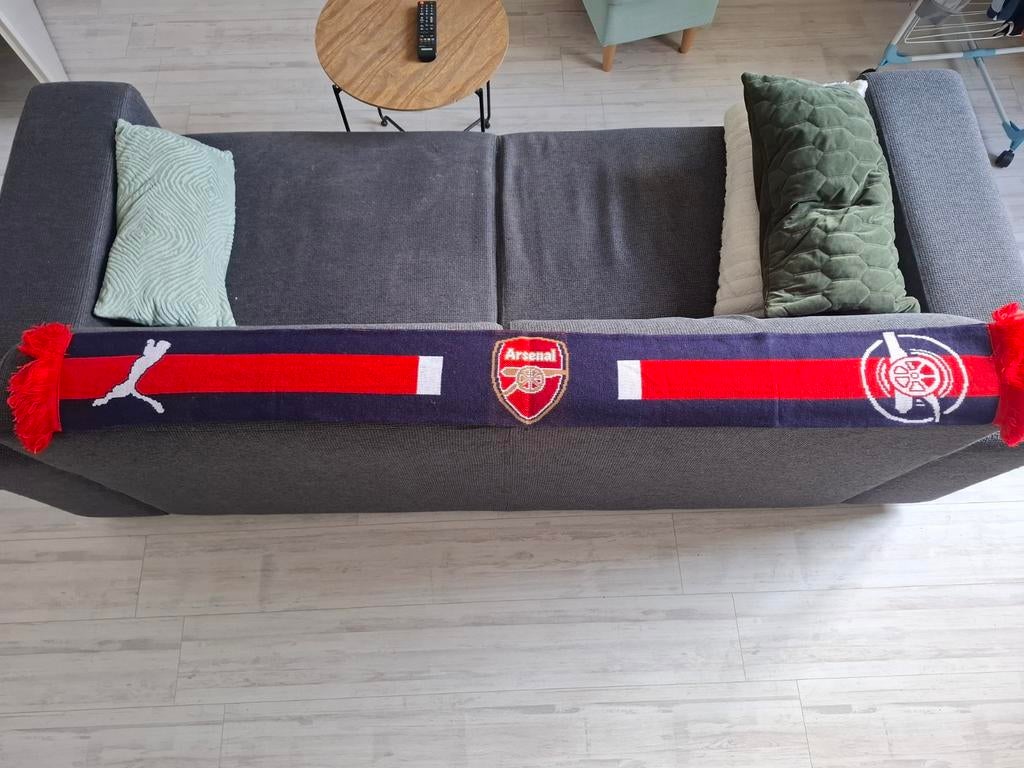 Arsenal sjaal, Verzamelen, Ophalen of Verzenden, Zo goed als nieuw, Buitenlandse clubs, Vaantje of Sjaal