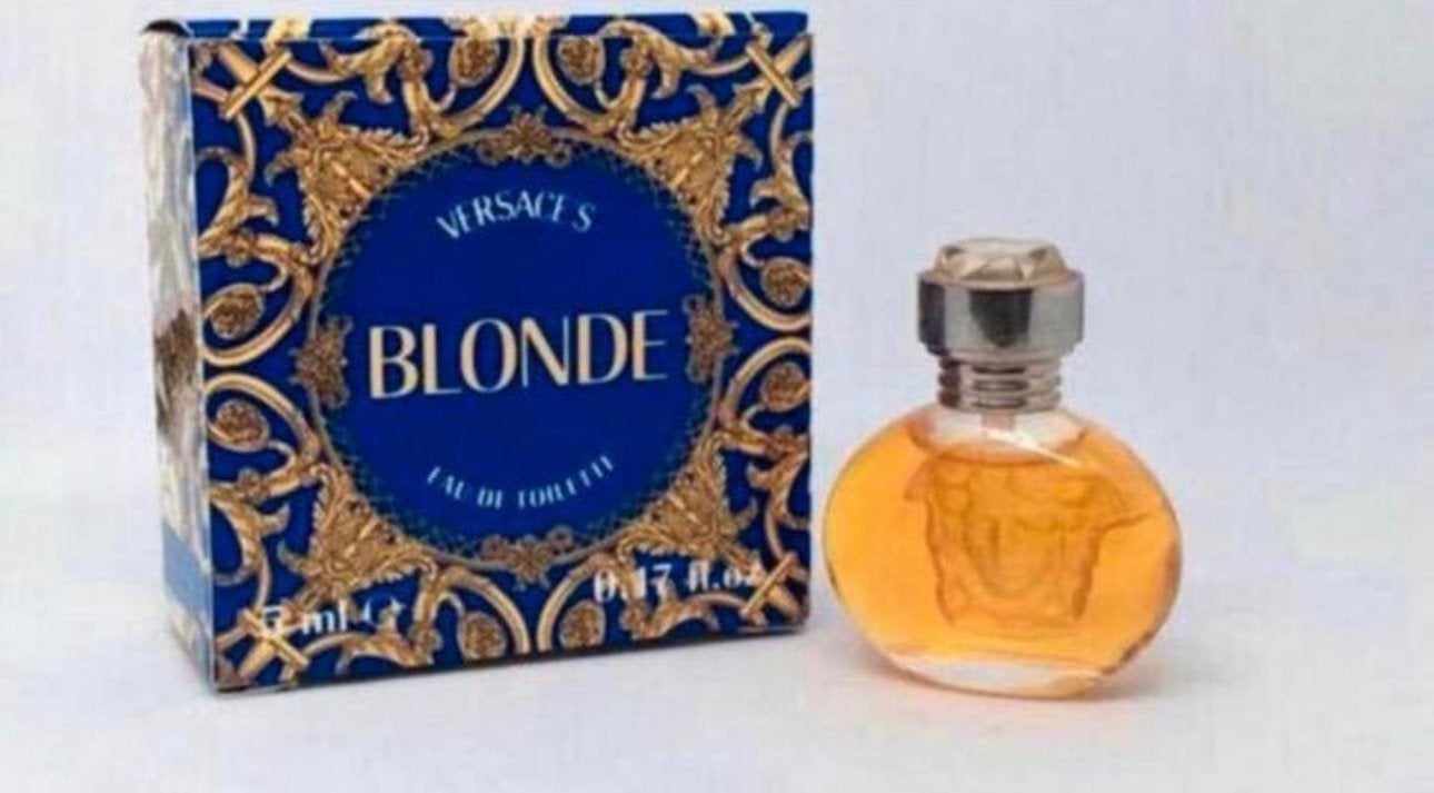 Miniatuur Blonde van Versace 5 ml eau de toilette, Verzenden, Nieuw, Miniatuur, Gevuld