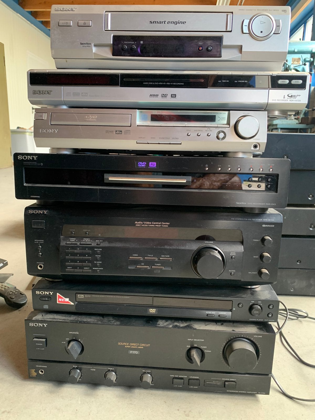 Partij stereo sets en nog veel meer, Ophalen, Gebruikt, Philips