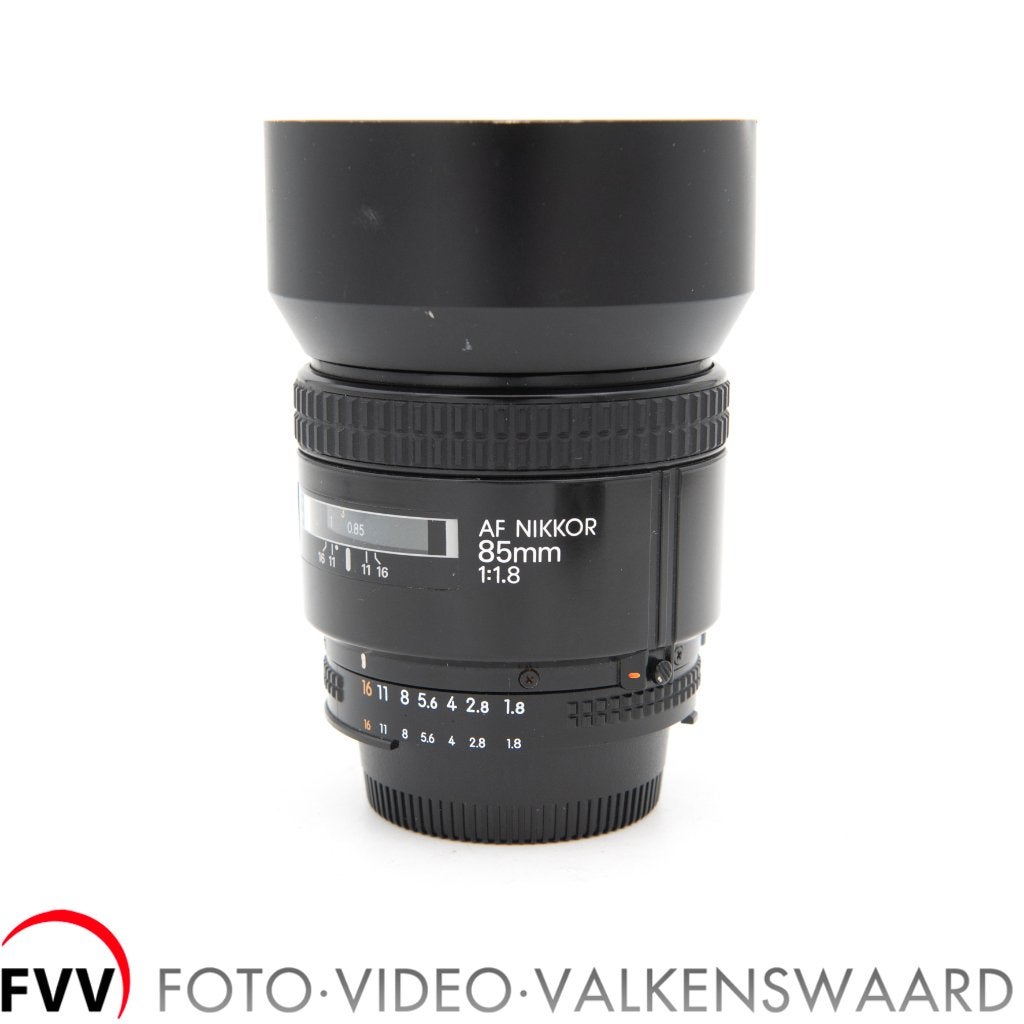 Nikon AF Nikkor 85 mm F1.8 portret lens, Gebruikt, 85 mm, Overige typen, Nikon