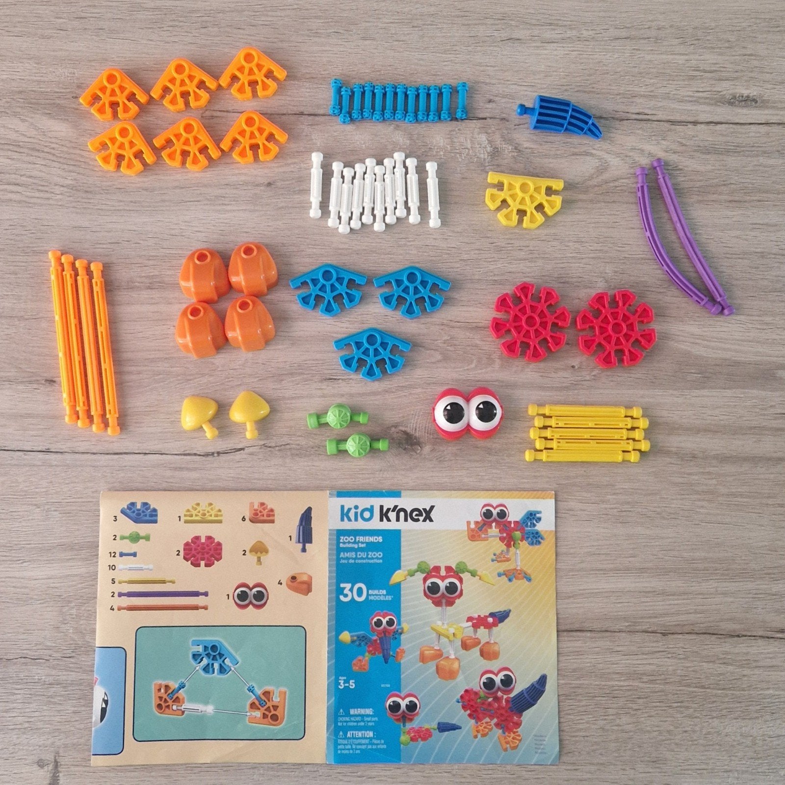 Kid K'nex bouwset 'Zoo Friends', Ophalen, K'nex