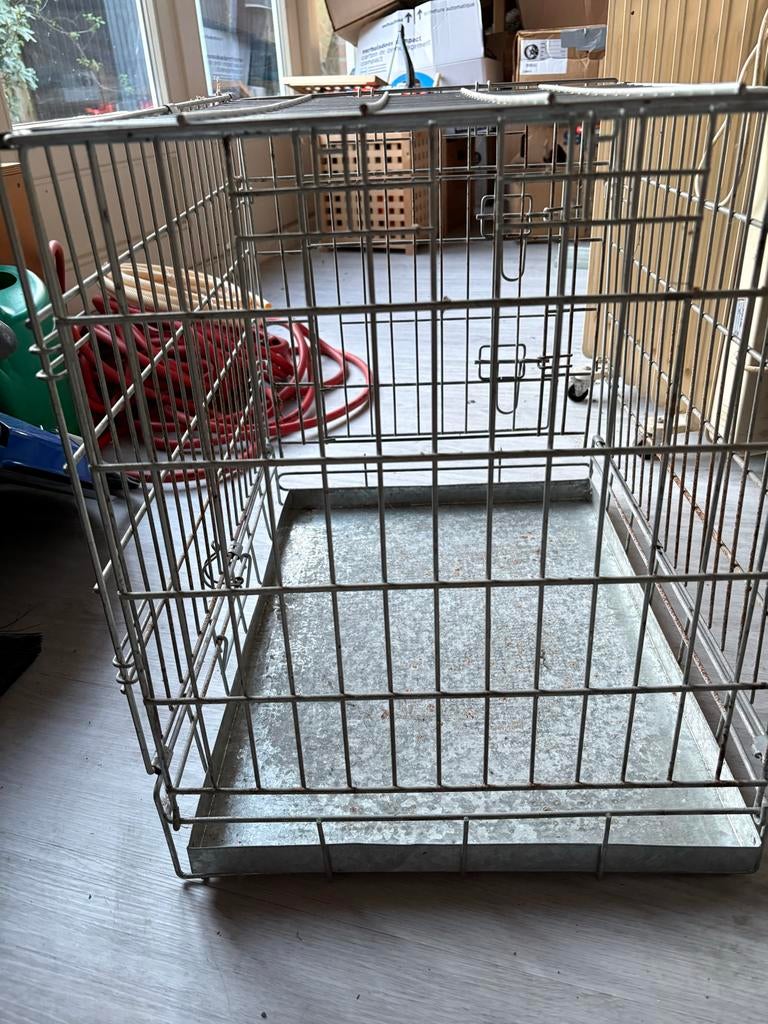 Honden bench opvouwbaar medium 45 x 55 x 60, Ophalen of Verzenden, Gebruikt