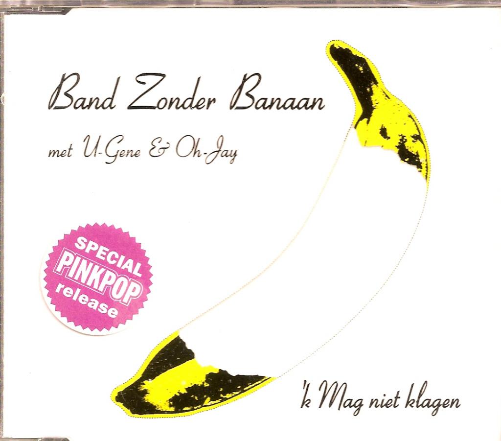 Band zonder banaan met U-gene & Oh-Jay - 'K mag niet klagen, Ophalen of Verzenden, Nieuw in verpakking, Pop