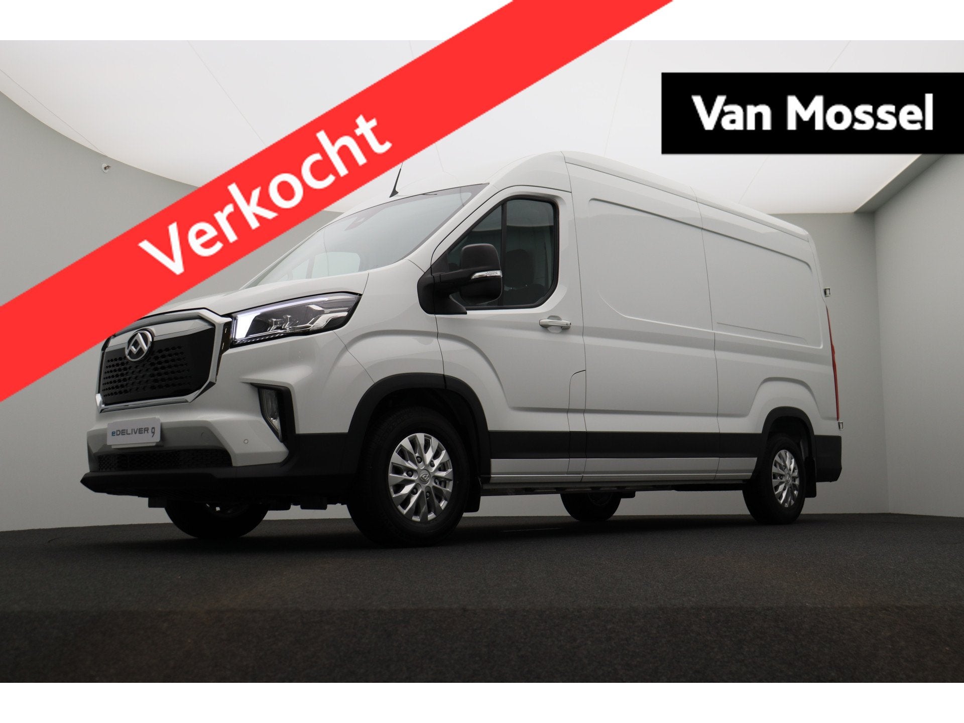 Maxus eDeliver 9 L3H2 89 kWh (bj 2025), Auto's, Bestelauto's, Stof, Zwart, 2640 kg, Maxus