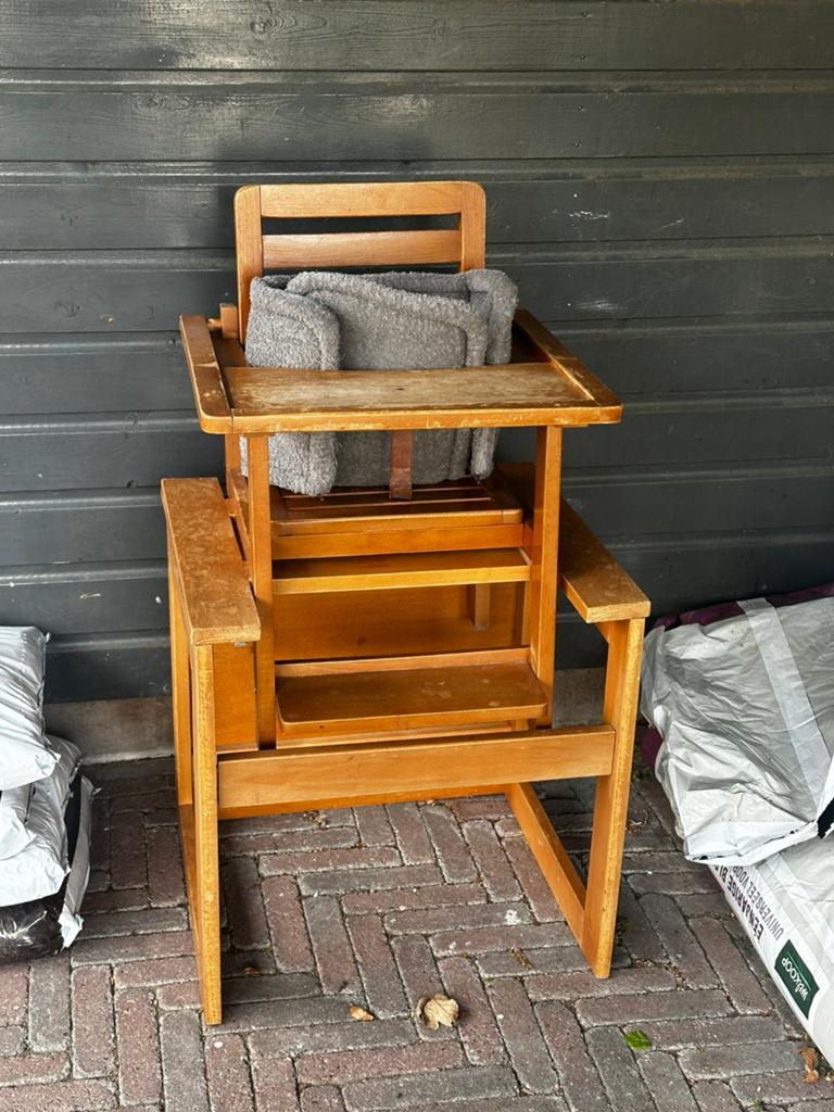 Gratis tafelstoel, Ophalen, Gebruikt