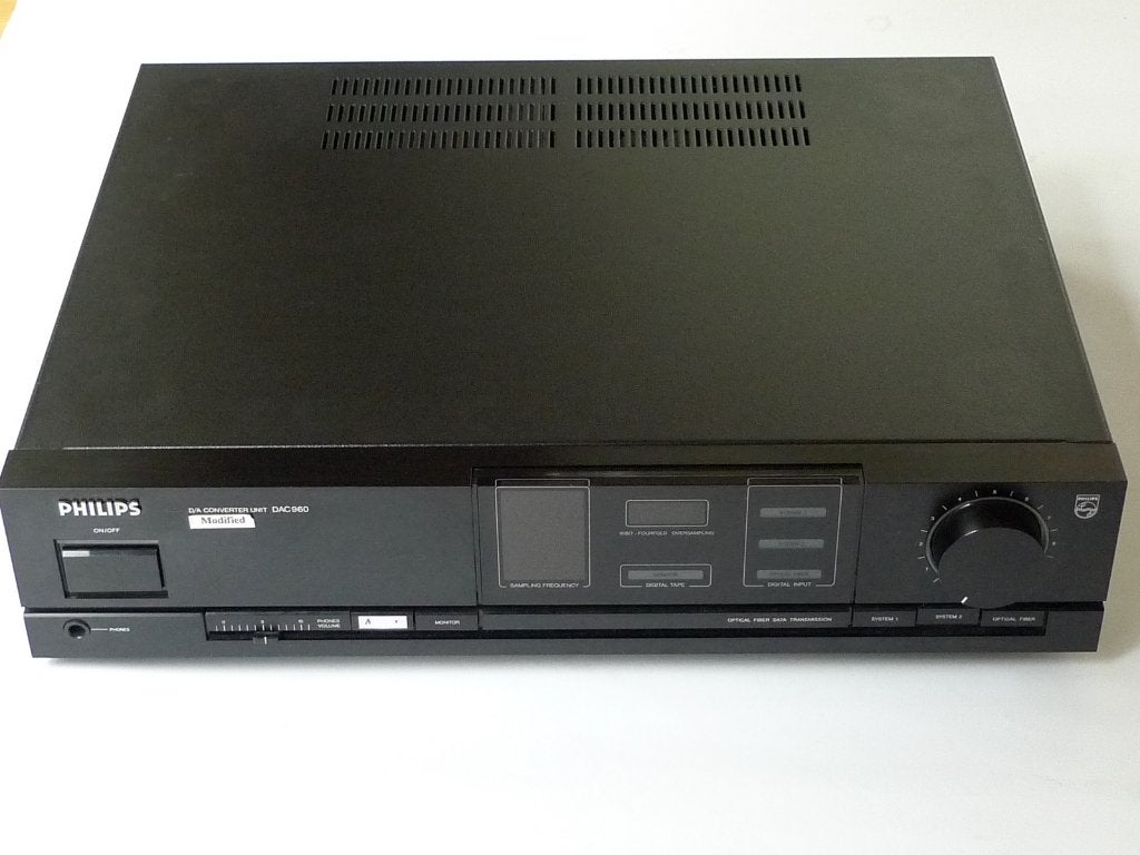 Philips DAC960 met extra analoge ingang, Ophalen, Gebruikt