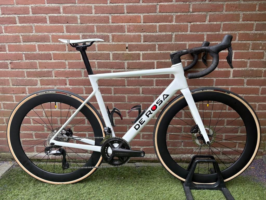De Rosa Merak Disc (54) Carbon I Di2, Fietsen en Brommers, Fietsen | Racefietsen, Overige merken, 28 inch, Ries-Cycles, Carbon