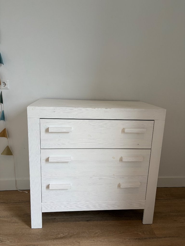 Commode wit hout, Ophalen, Gebruikt, 50 tot 70 cm, 100 cm of meer