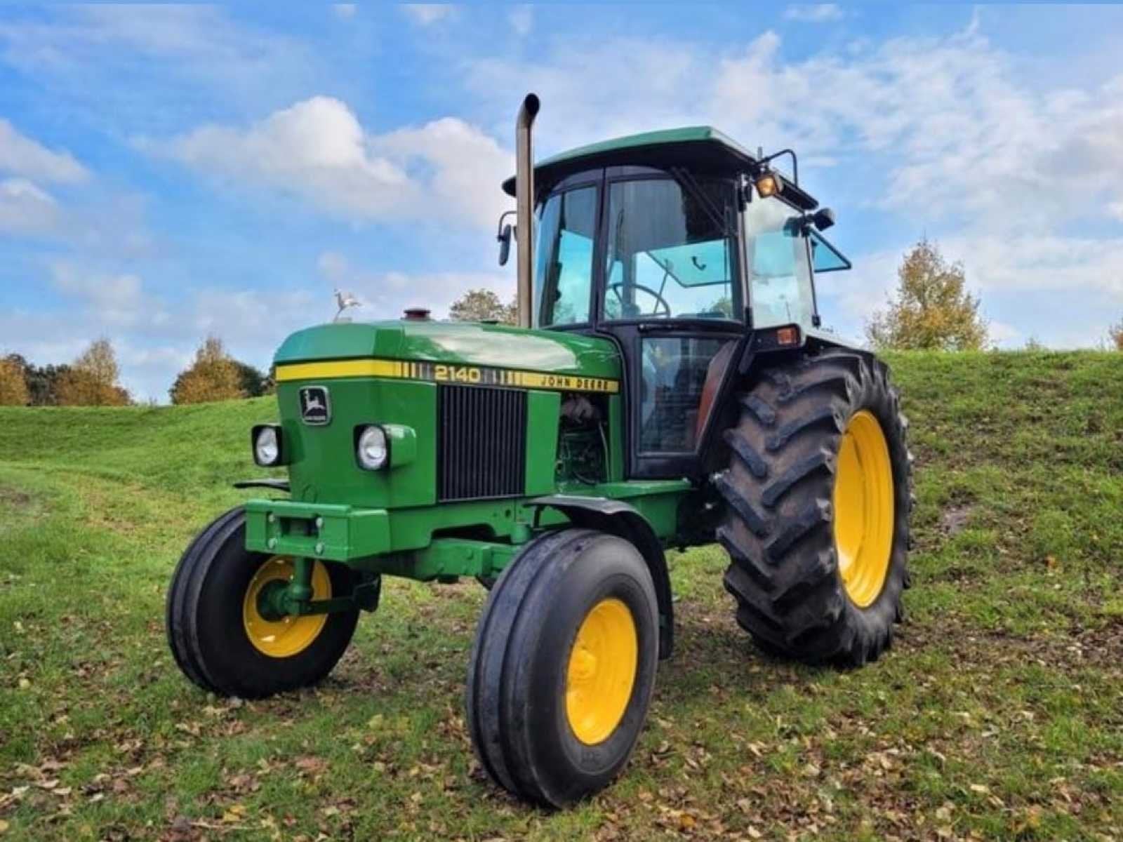 1985 John Deere Tweewielaangedreven landbouwtractor, Gebruikt, John Deere