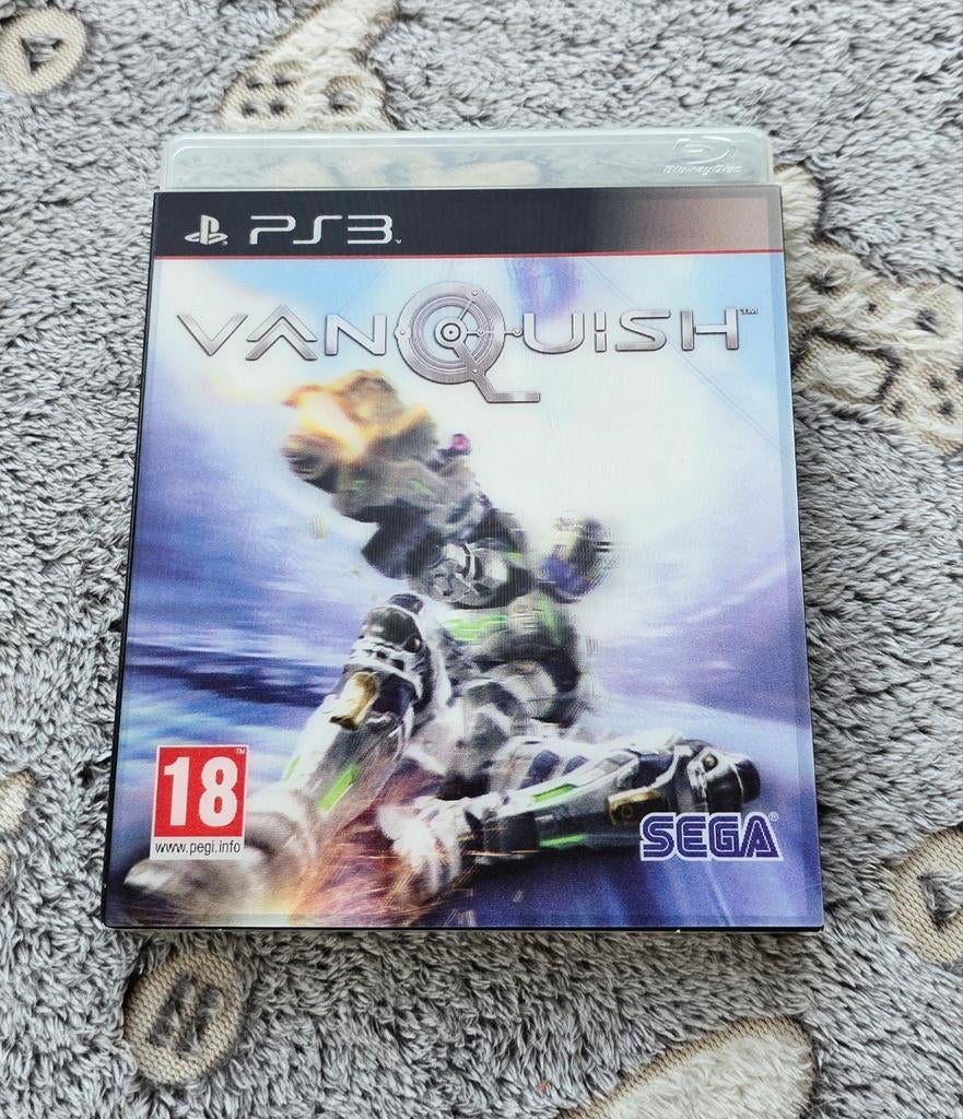 Vanquish PS3, Ophalen of Verzenden, Zo goed als nieuw, Met 1 controller, Slim