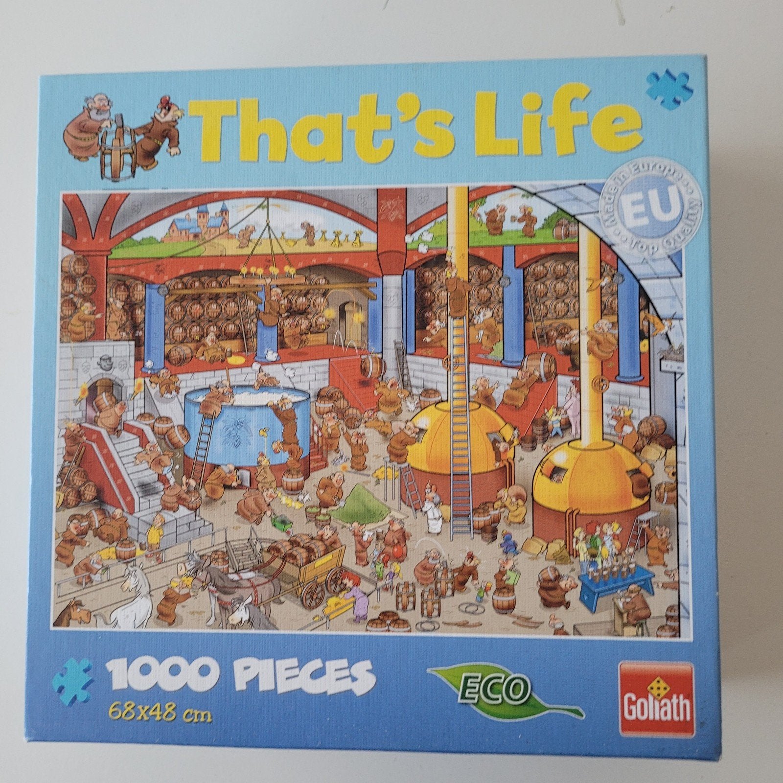 Puzzel That's Life Brouwerij, Ophalen of Verzenden