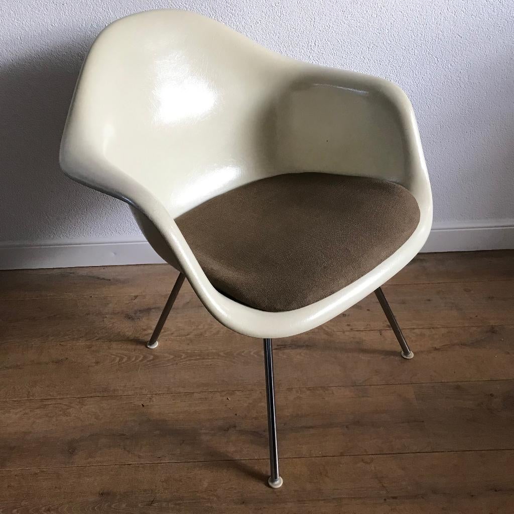 Herman Miller Eames LAX SAX Fiberglass chair stoel fauteuil, Ophalen, Nvt, Stof, Nvt