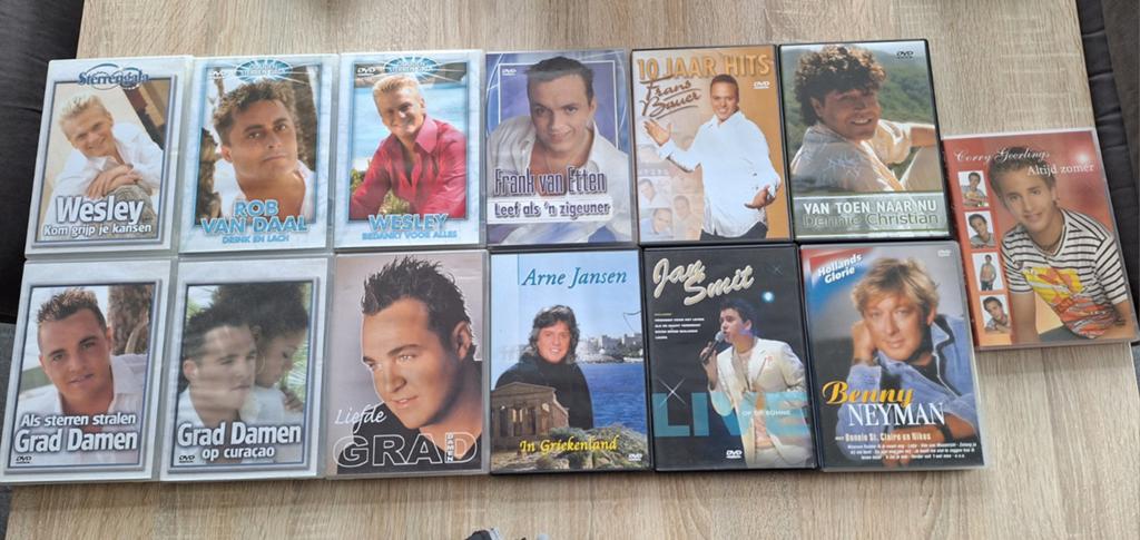 13 Orginele Muziek DVD'S, Alle leeftijden, Ophalen of Verzenden, Zo goed als nieuw