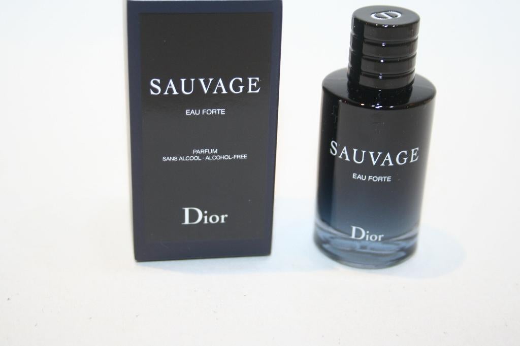 Dior Sauvage Eau Forte Parfum Alcohol Free 10 ml Nieuw & OVP, Verzenden, Nieuw, Miniatuur, Gevuld