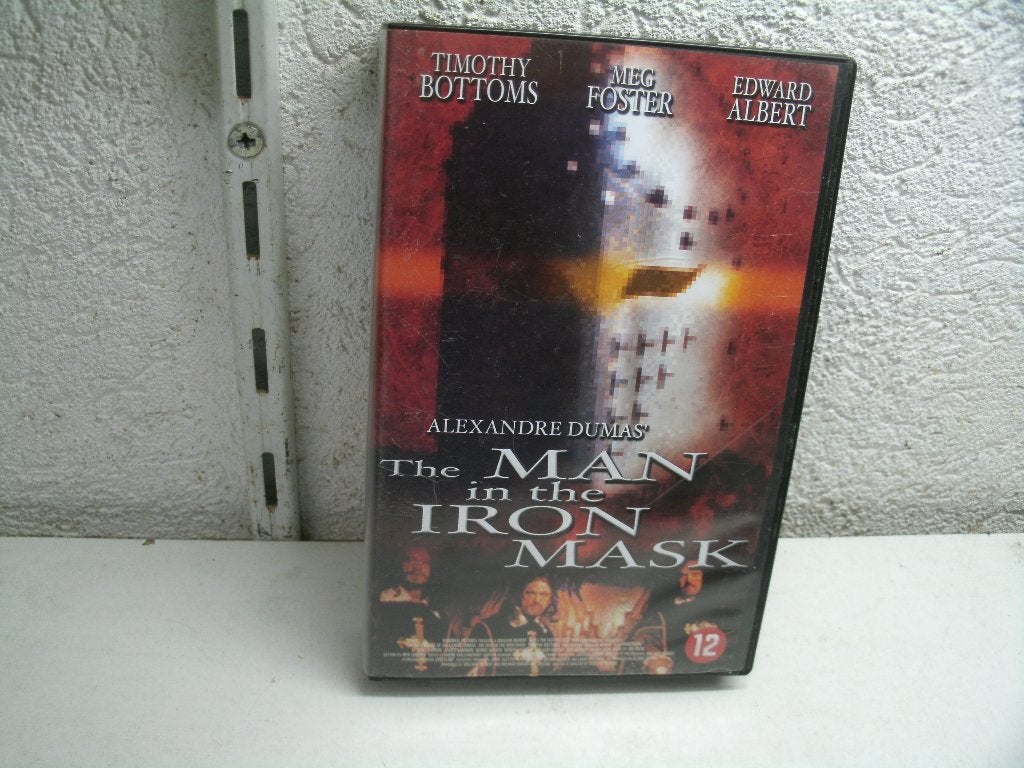 vhs 177b the man in the iron mask, Alle leeftijden, Ophalen of Verzenden, Zo goed als nieuw, Actie en Avontuur