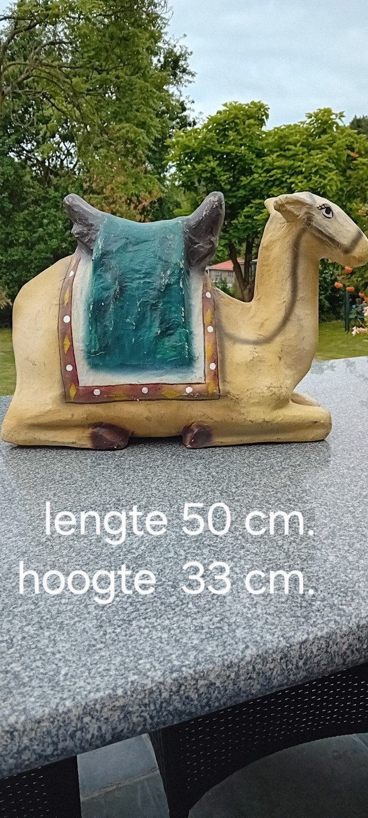 antieke kameel, papier maché, Ophalen of Verzenden