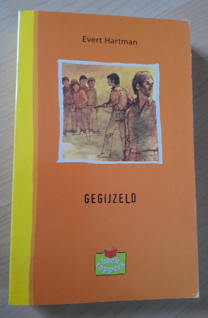 GEGIJZELD Evert Hartman SERIE BOEKTOPPERS, Boeken, Ophalen of Verzenden, Zo goed als nieuw