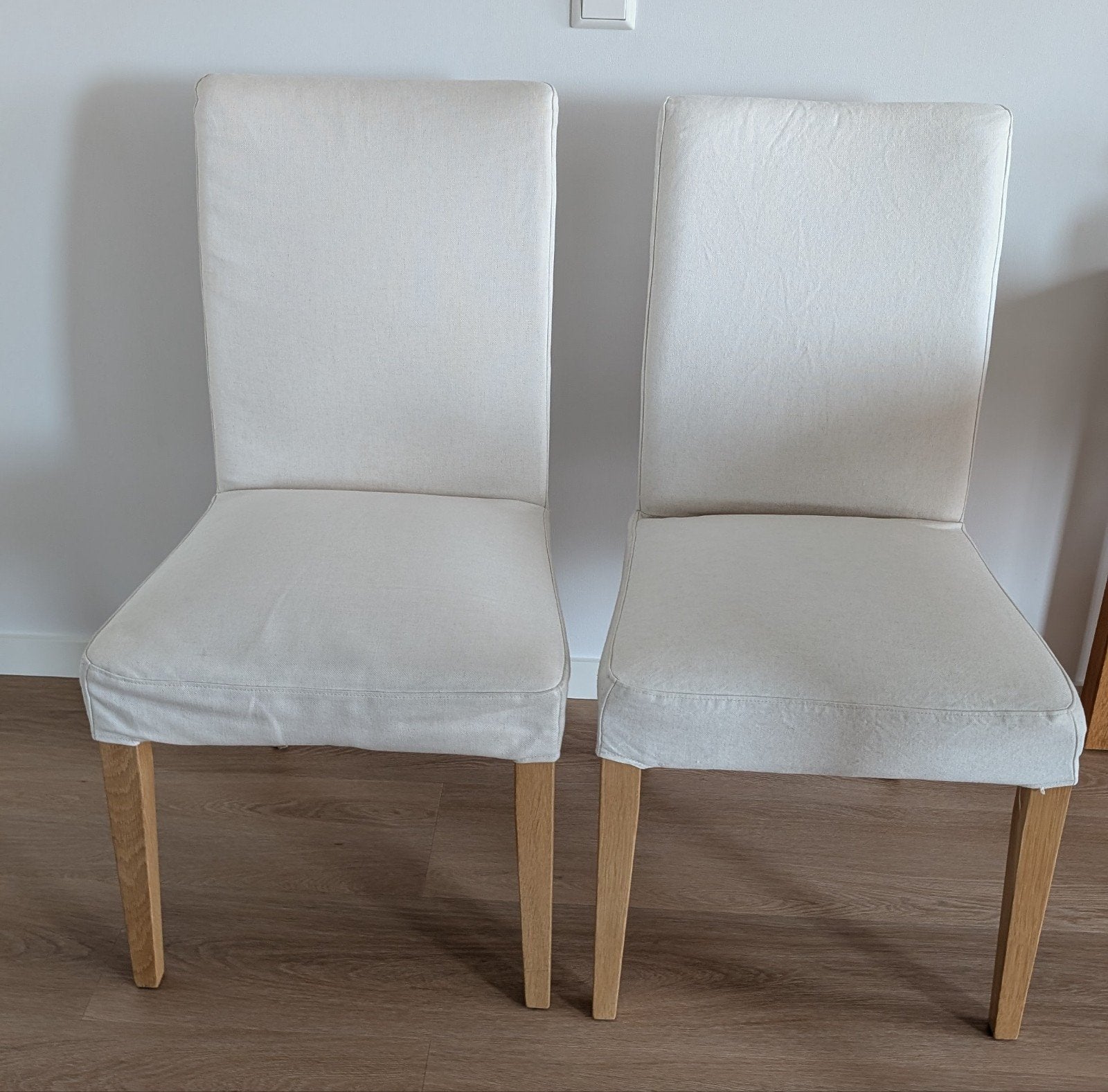 eettafel stoelen, Ophalen
