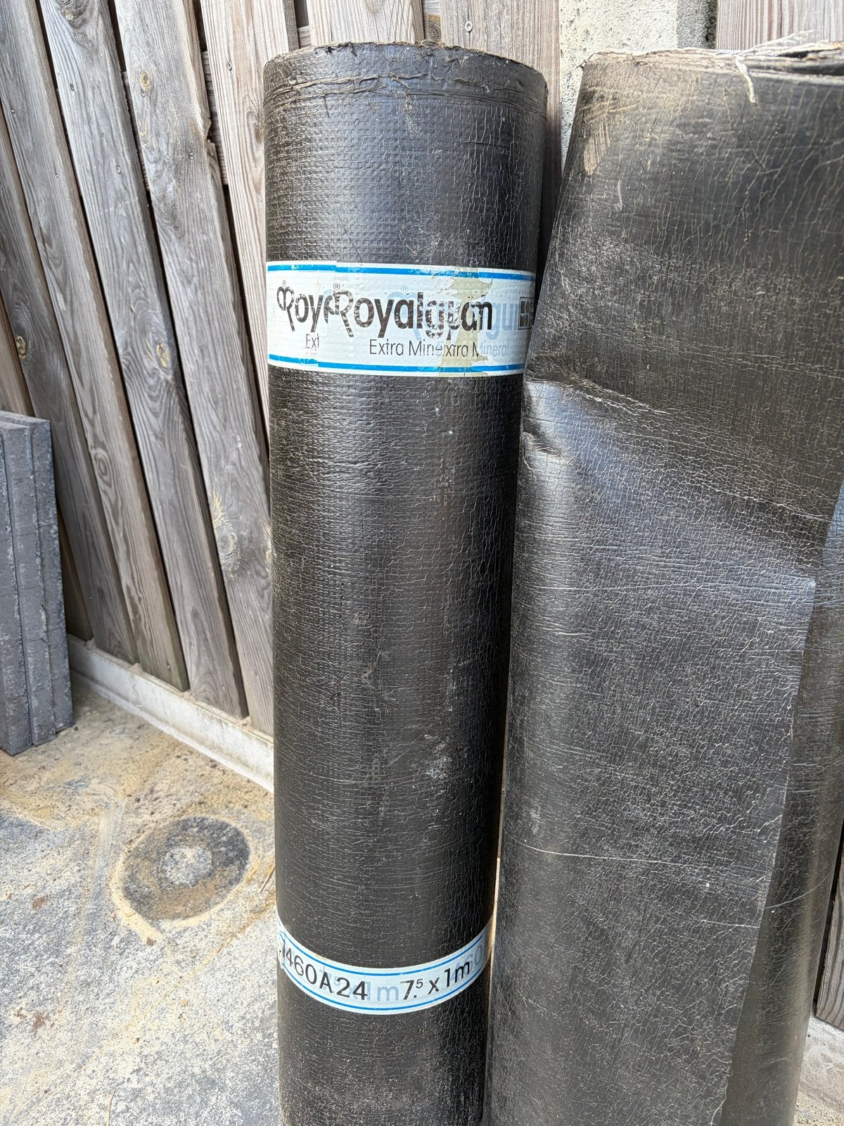 Dakleer Royalgum Extra Mineraal 7,5 m², Ophalen, Overige materialen, Zwart, Nieuw