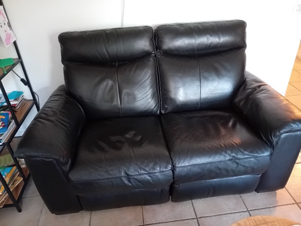 Relax bank, Huis en Inrichting, Banken | Bankstellen, Ophalen, Gebruikt, 150 tot 200 cm, Tweepersoons