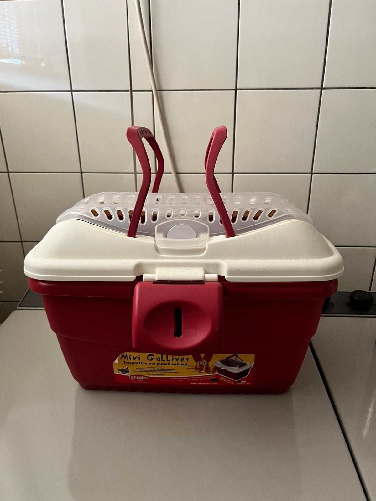 Reismand voor konijn of ander knaagdier., Kooi, Minder dan 75 cm, Zo goed als nieuw, Cavia