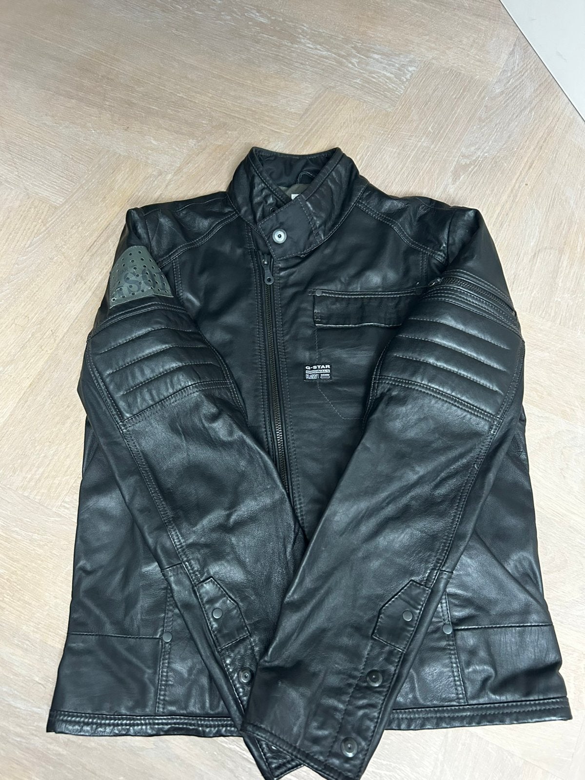 Leren herenjas, Kleding | Heren, Ophalen, Zo goed als nieuw
